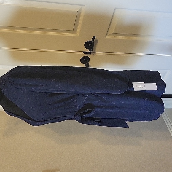 NWT London Times size 8 Royal Blue Romper - Picture 6 of 12